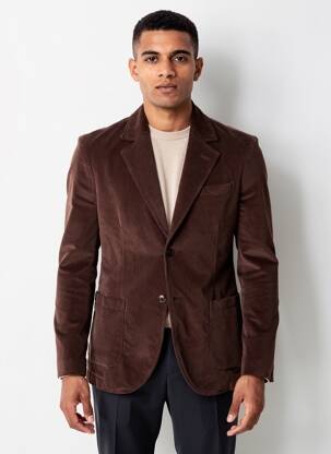 Blazer poches marron TELERIA ZED homme