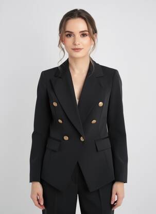 Blazer poches noir NEW COLLECTION femme