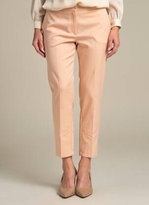 Pantalon 7/8 stretch taille normale rose HIPPOCAMPE femme