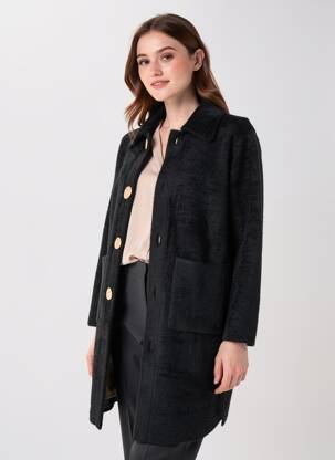 Gilet manches longues stretch noir J'AIME OLYTO femme