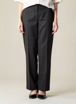 Pantalon droit stretch taille normale noir MARINA RINALDI femme
