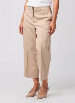 Pantalon 7/8 stretch taille normale marron MARINA RINALDI femme