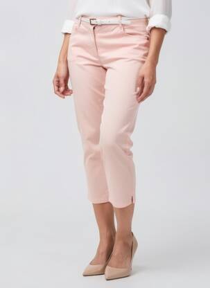 Pantacourt stretch taille normale rose BETTY BARCLAY femme