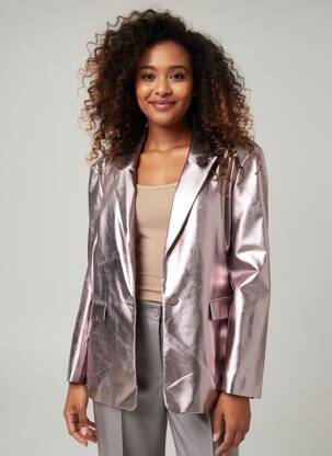 Blazer poches argent AN' GE femme