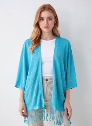 Gilet manches longues manches 3/4 bleu O'NEILL femme