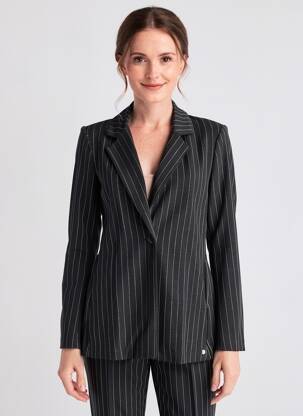 Blazer coupe cintrée noir SURKANA femme