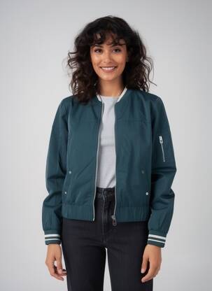 Blouson poches vert STREET ONE femme