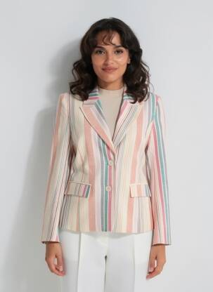 Blazer poches beige SURKANA femme