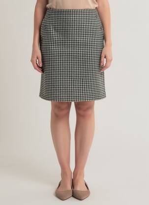 Jupe courte coupe droite noir STREET ONE femme