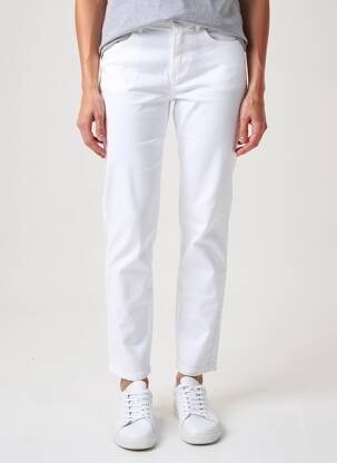 Jeans coupe slim stretch taille normale blanc STARK femme