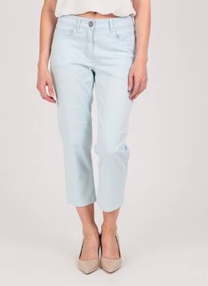 Pantacourt stretch taille normale bleu STARK femme
