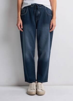 Jeans coupe large taille normale taille normale bleu RABE femme