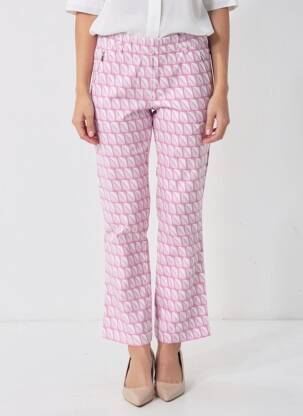 Pantalon flare stretch taille normale violet STARK femme