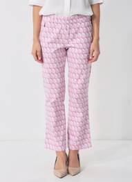 Pantalon flare stretch taille normale violet STARK femme