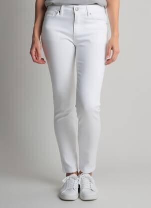 Pantalon slim skinny blanc NOISY MAY femme