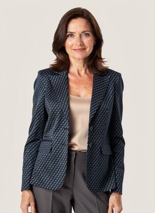 Blazer poches noir GERRY WEBER femme