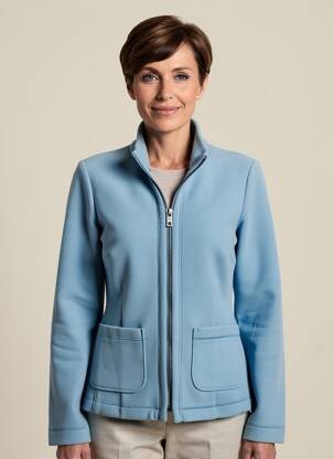 Polaire stretch bleu SOMMERMANN femme