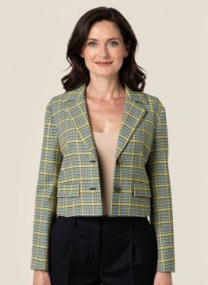 Blazer poches jaune GERRY WEBER femme