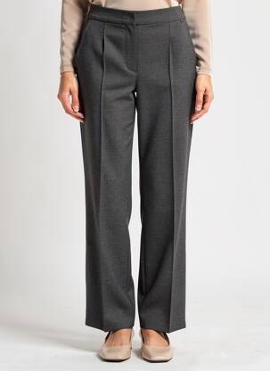Pantalon droit stretch taille normale gris GERRY WEBER femme