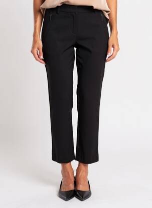 Pantalon 7/8 stretch taille normale noir GARDEUR femme