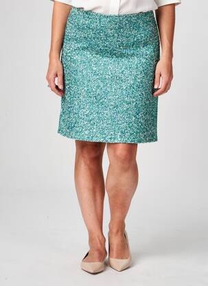 Jupe courte coupe droite vert GERRY WEBER femme