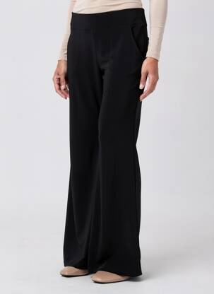 Pantalon flare stretch taille normale noir JOSEPH RIBKOFF femme