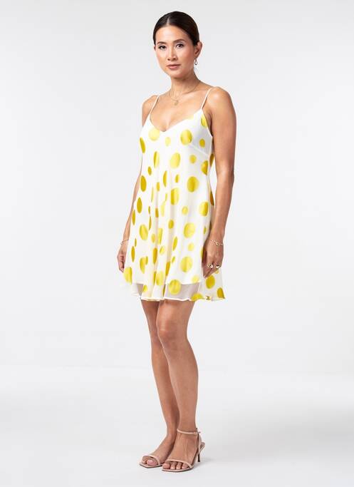 Nuisette/combinette légère et transparente jaune MARJOLAINE femme