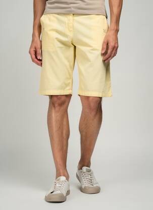 Bermuda coupe droite jaune THALASSA femme