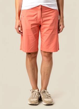 Bermuda coupe droite rose THALASSA femme