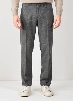 Pantalon droit stretch taille normale gris KARL LAGERFELD homme