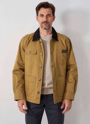 Blouson manches longues marron DAYTONA homme