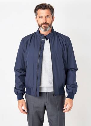 Blouson manches longues bleu DAYTONA homme