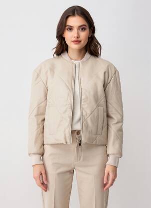 Blouson poches rose ROSE GARDEN femme