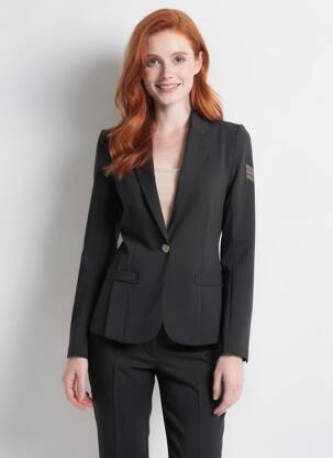 Blazer coupe cintrée noir LPB LES PETITES BOMBES  femme