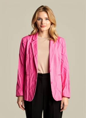 Veste casual col tailleur rose LPB LES PETITES BOMBES  femme
