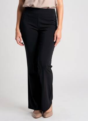 Pantalon flare taille élastique noir STREET ONE femme