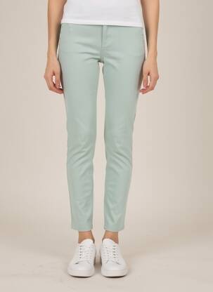 Pantalon slim poches bleu LOLA ESPELETA femme