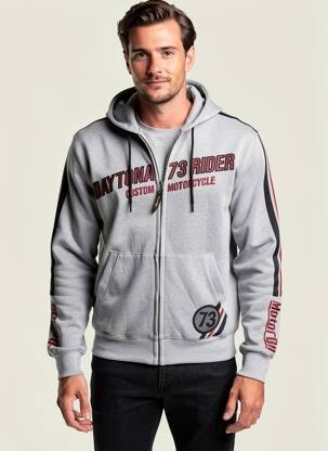 Veste casual coupe droite gris DAYTONA homme