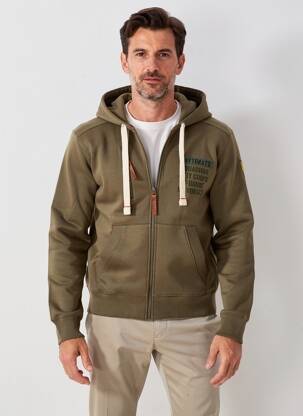 Veste casual coupe droite vert DAYTONA homme