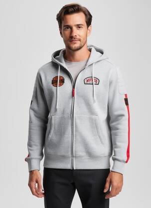 Veste casual coupe droite gris DAYTONA homme