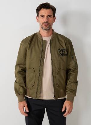 Veste casual resserrée sur le bas vert DAYTONA homme