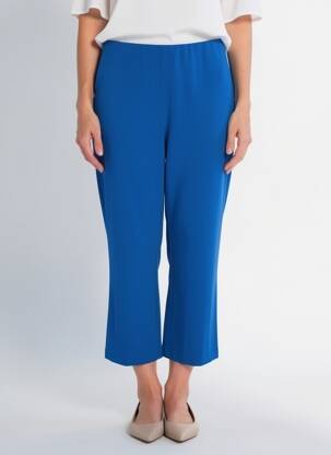 Pantalon 7/8 stretch taille normale bleu MASAI femme