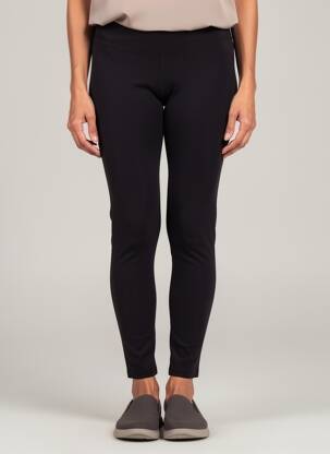 Legging tissage jersey taille normale noir AN II VITO femme