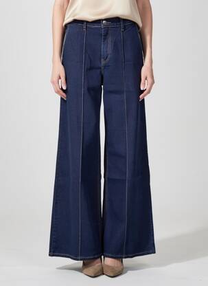 Jeans coupe large taille normale taille normale bleu MAT. femme