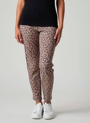 Legging effet matière satinée taille normale beige BLUTSGESCHWISTER femme