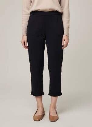 Pantalon 7/8 stretch taille normale noir KING LOUIE femme