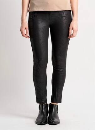 Legging taille normale taille normale noir LUMINA femme