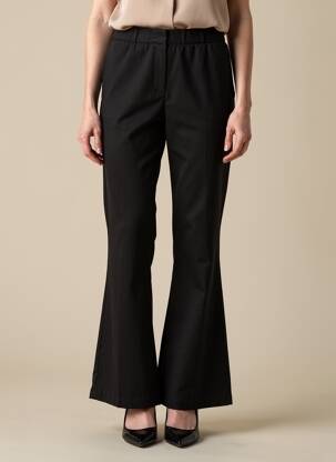 Pantalon flare stretch taille normale noir SOPHIA femme