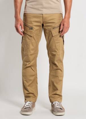 Pantalon cargo stretch taille normale marron DAYTONA homme