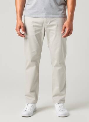 Pantalon chino stretch taille normale blanc DAYTONA homme